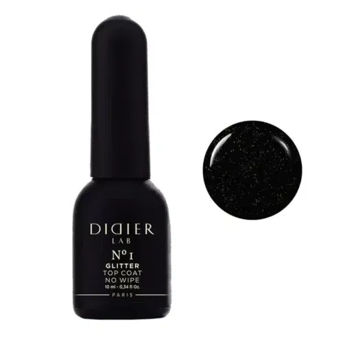 Glitter Top coat No Wipe No 1 – Didier Lab – 10ml