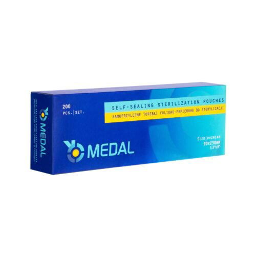 MEDAL – Torebki do sterylizacji 90mm x 230mm (200szt)