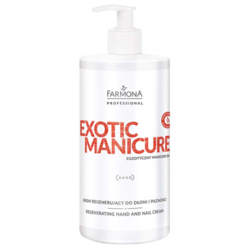 EXOTIC MANICURE Krem regenerujący do dłoni i paznokci 500ml